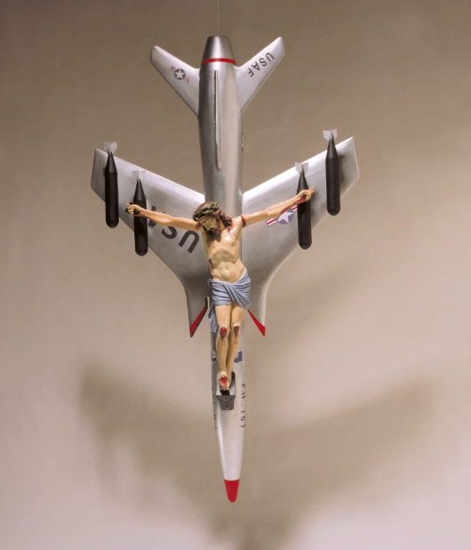 "A civilização ocidental e cristã" (1965), León Ferrari (Foto: Galeria Nara Roesler)