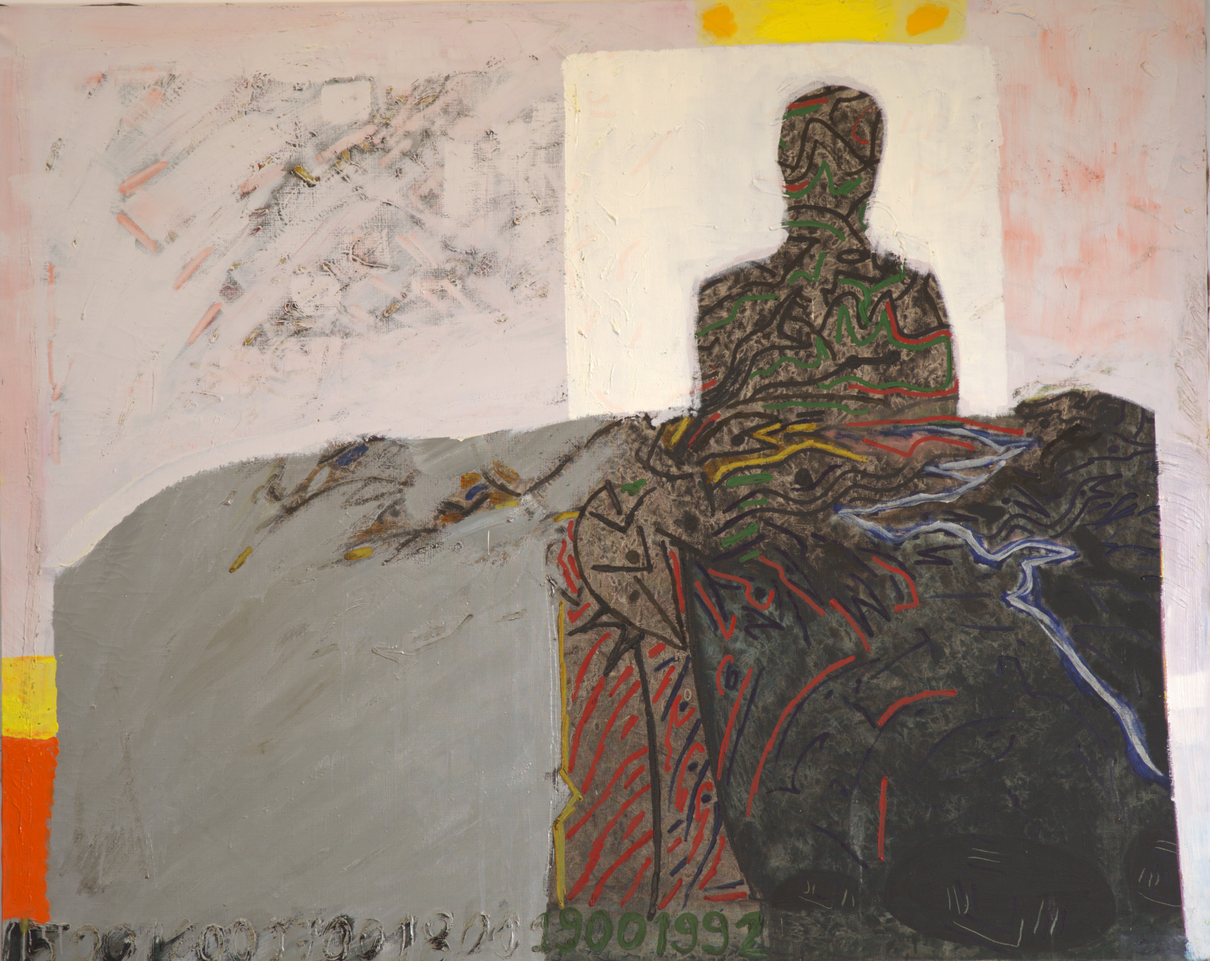 Siron Franco, "The Chief", 1992/2022. Photo: courtesy of Cerrado Galeria
