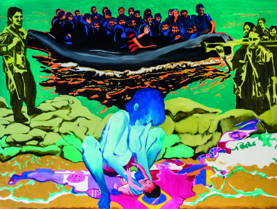 "Juana Azurduy" (2019), Marcela Cantuária (Foto: Cortesia da artista)