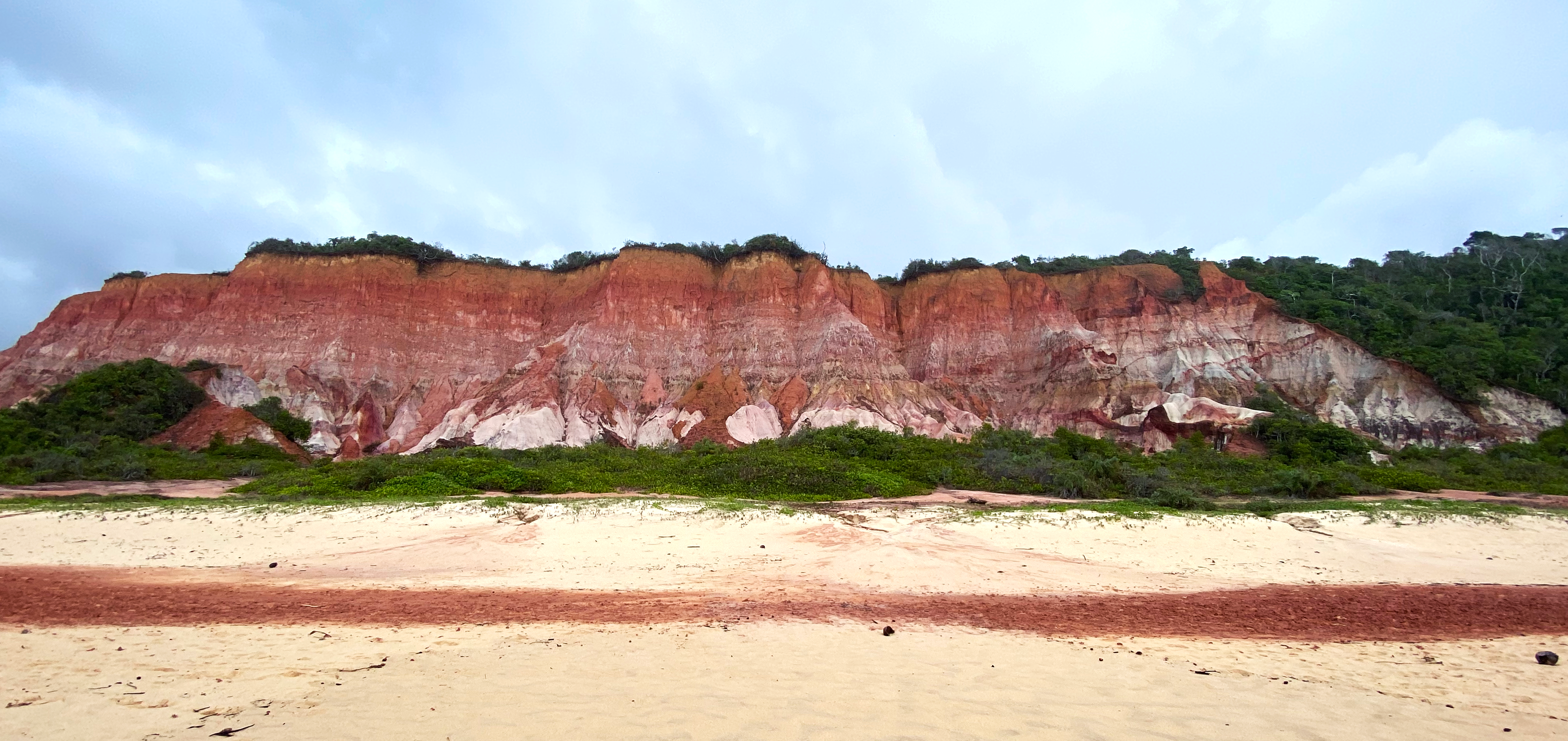 Barreiras Formation in southern Bahia © Beatriz Almeida