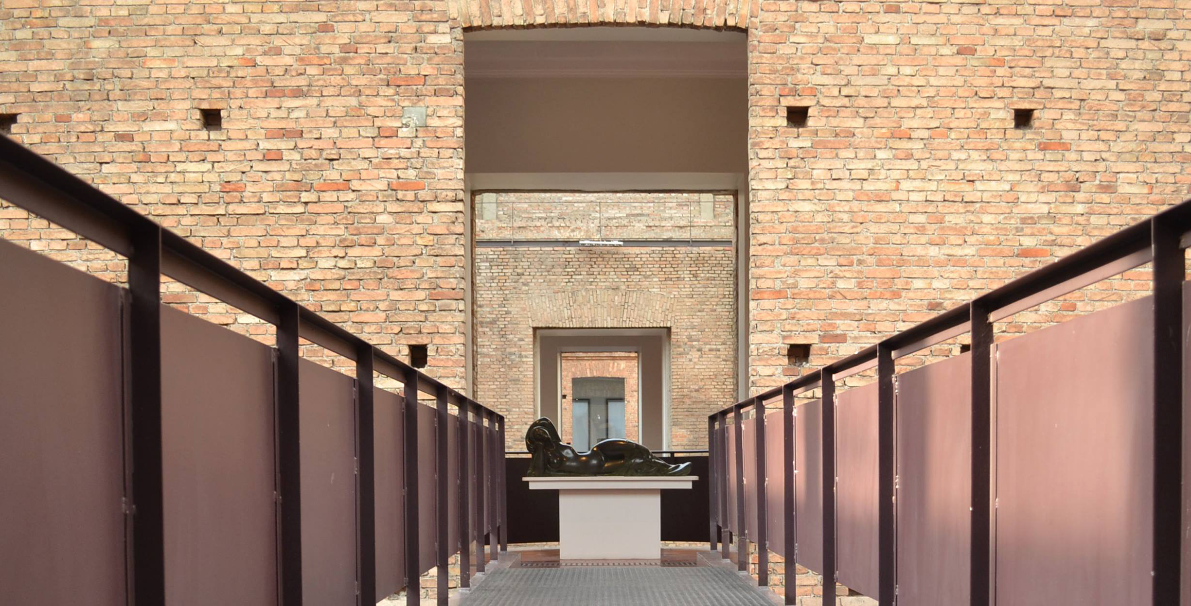 Pátio interno da Pinacoteca