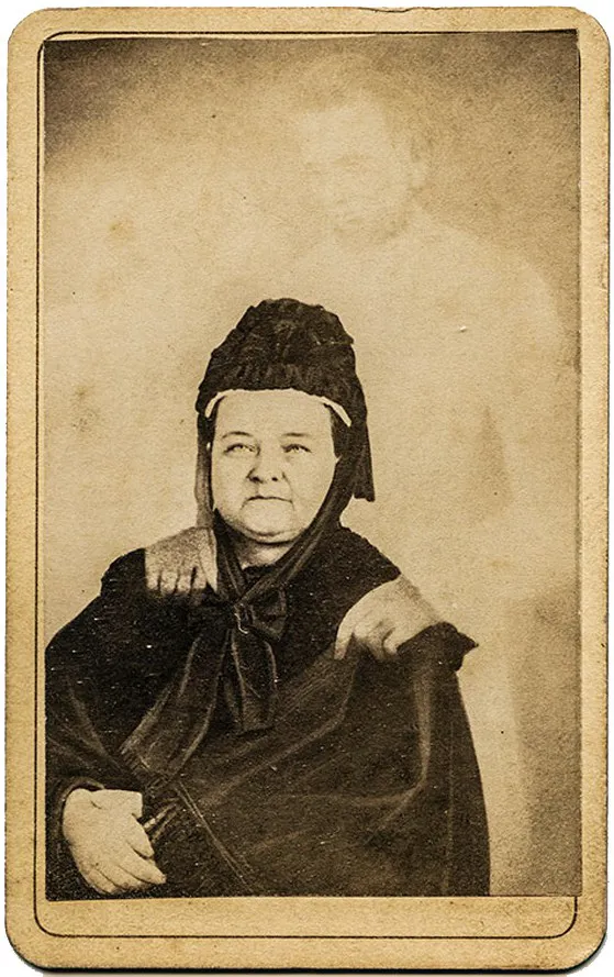 William H. Mumler, "Mary Todd Lincoln", circa 1870