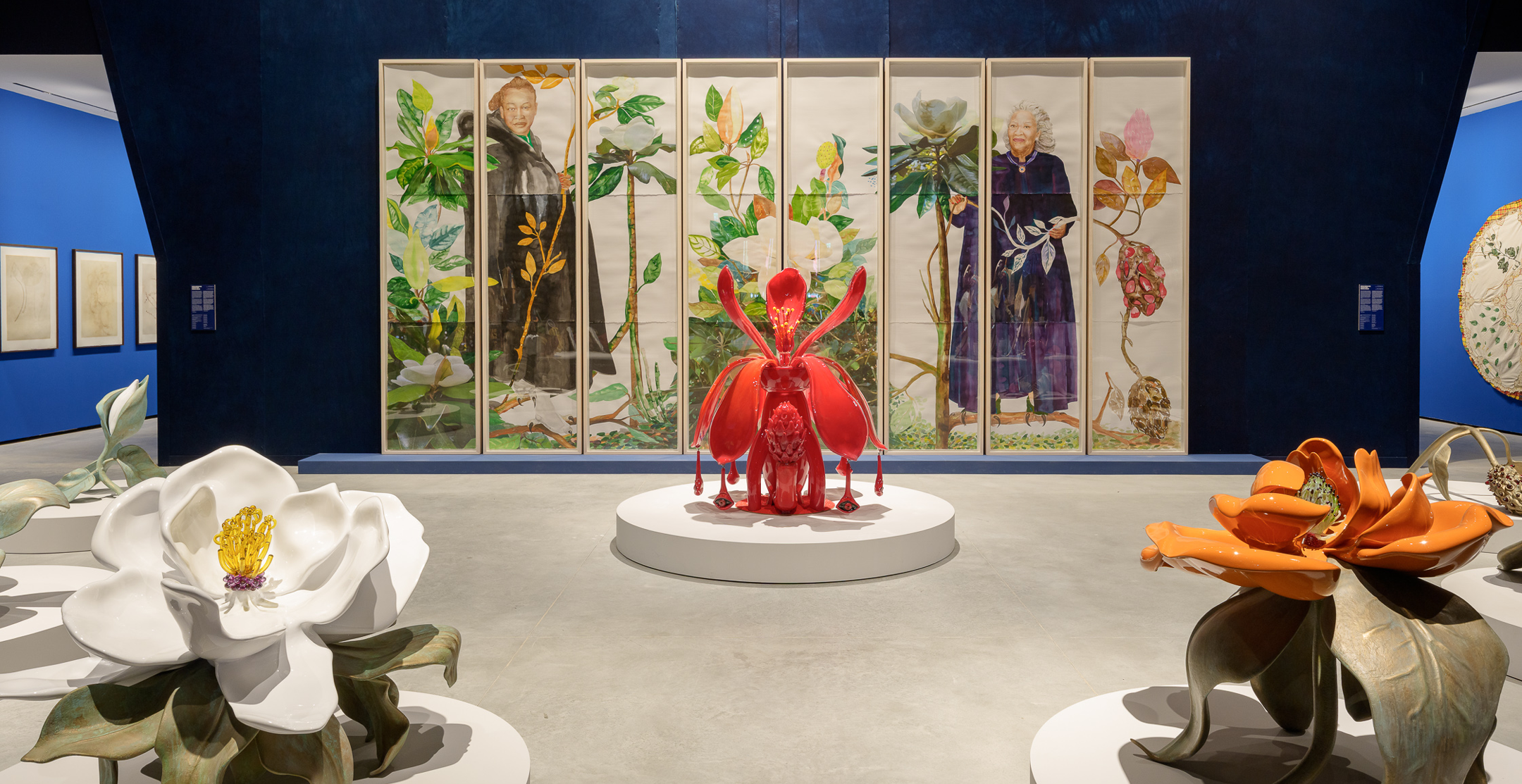 Maria Magdalena Campos-Pons, "Anatomy of the Magnolia Tree for Koyo Kouoh and Toni Morrisson", 2026.  © Andrea Avezzù / La Biennale di Venezia