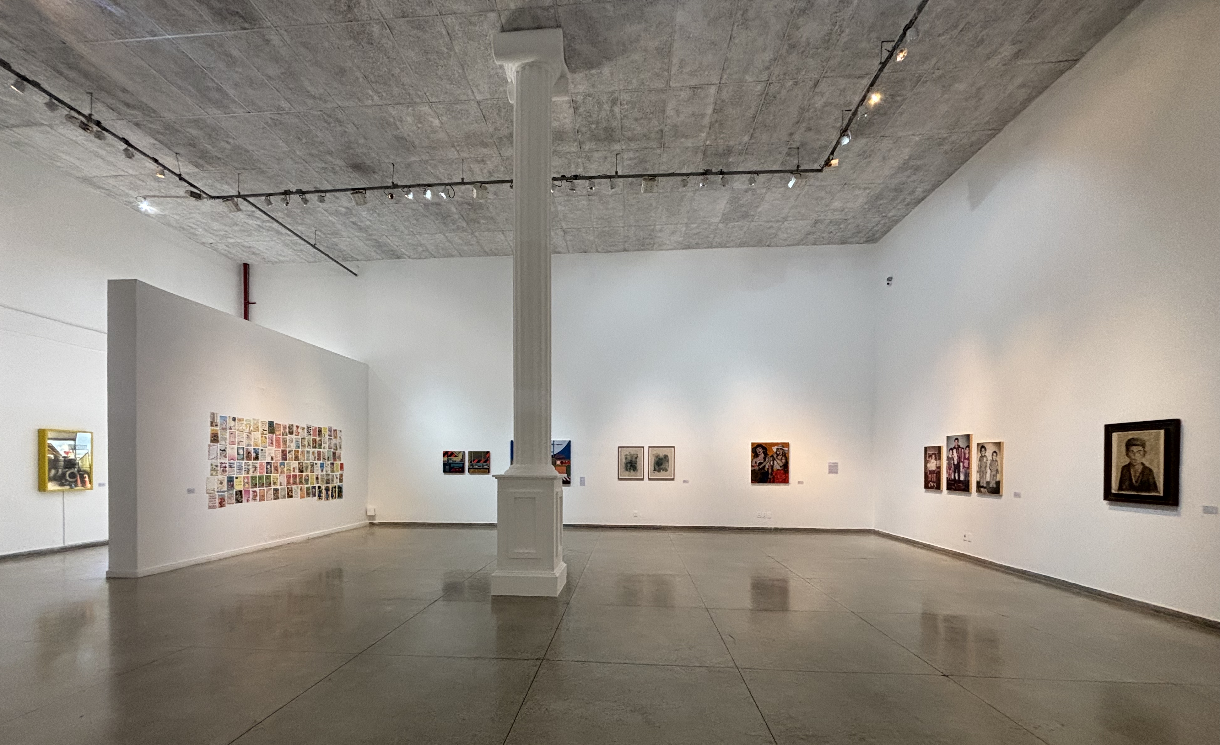 Exhibition view of “Não vou negar: visual arts, territory, and sertanejo music.” Photo: Beatriz Almeida