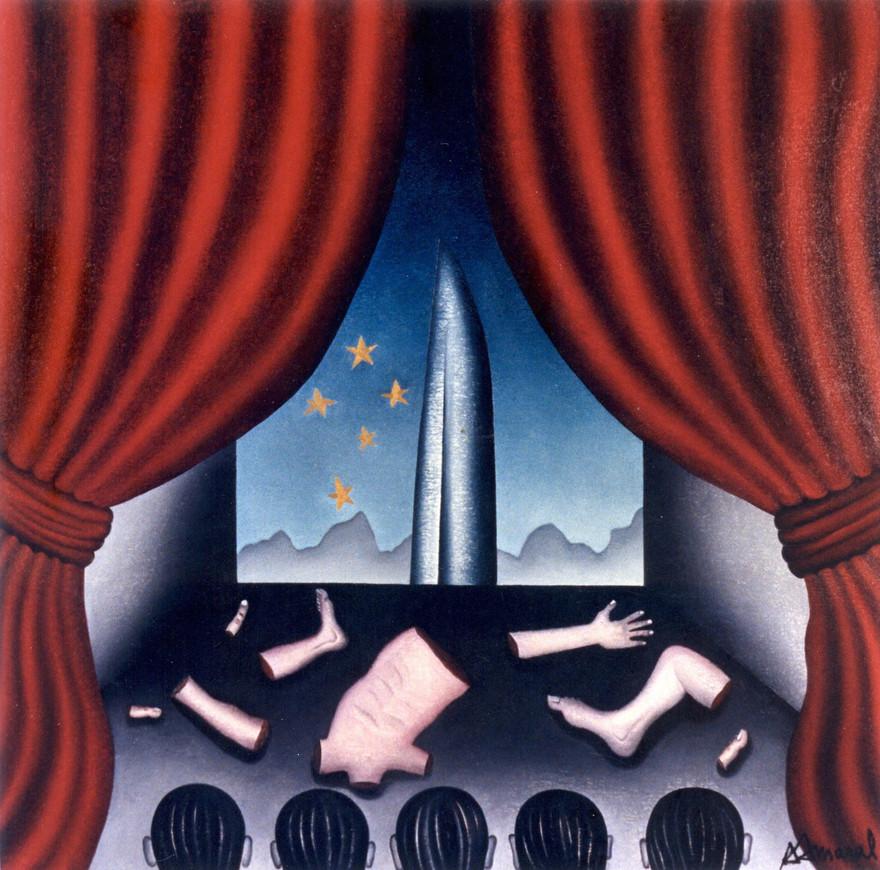 Antonio Henrique Amaral “Sob a luz do Cruzeiro do Sul”, 1993. Foto: Divulgação
