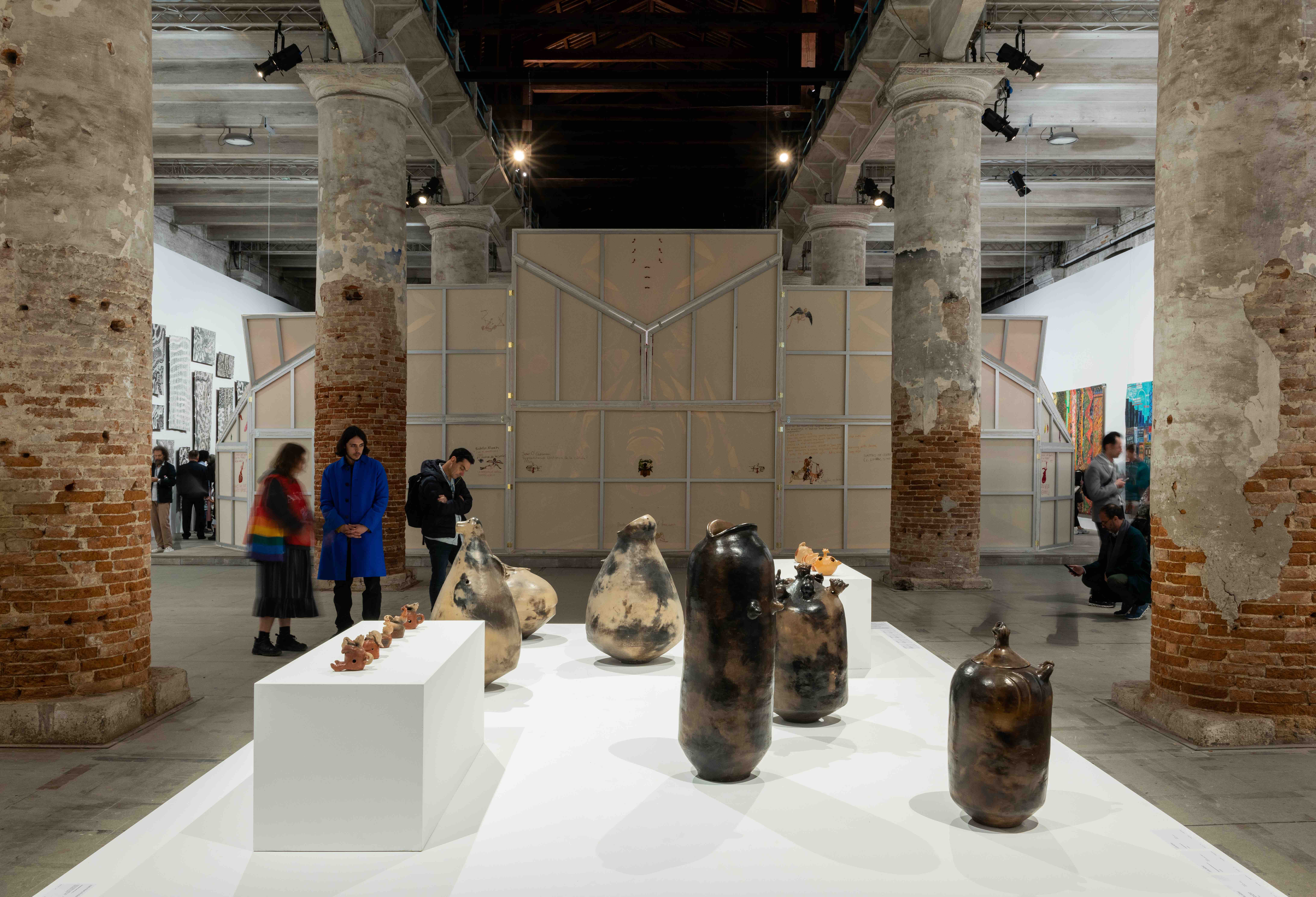 Julia Isidrez at Venice Biennale 2024, curated by the brazilian Adriano Pedrosa. Photo: Ding Musa
