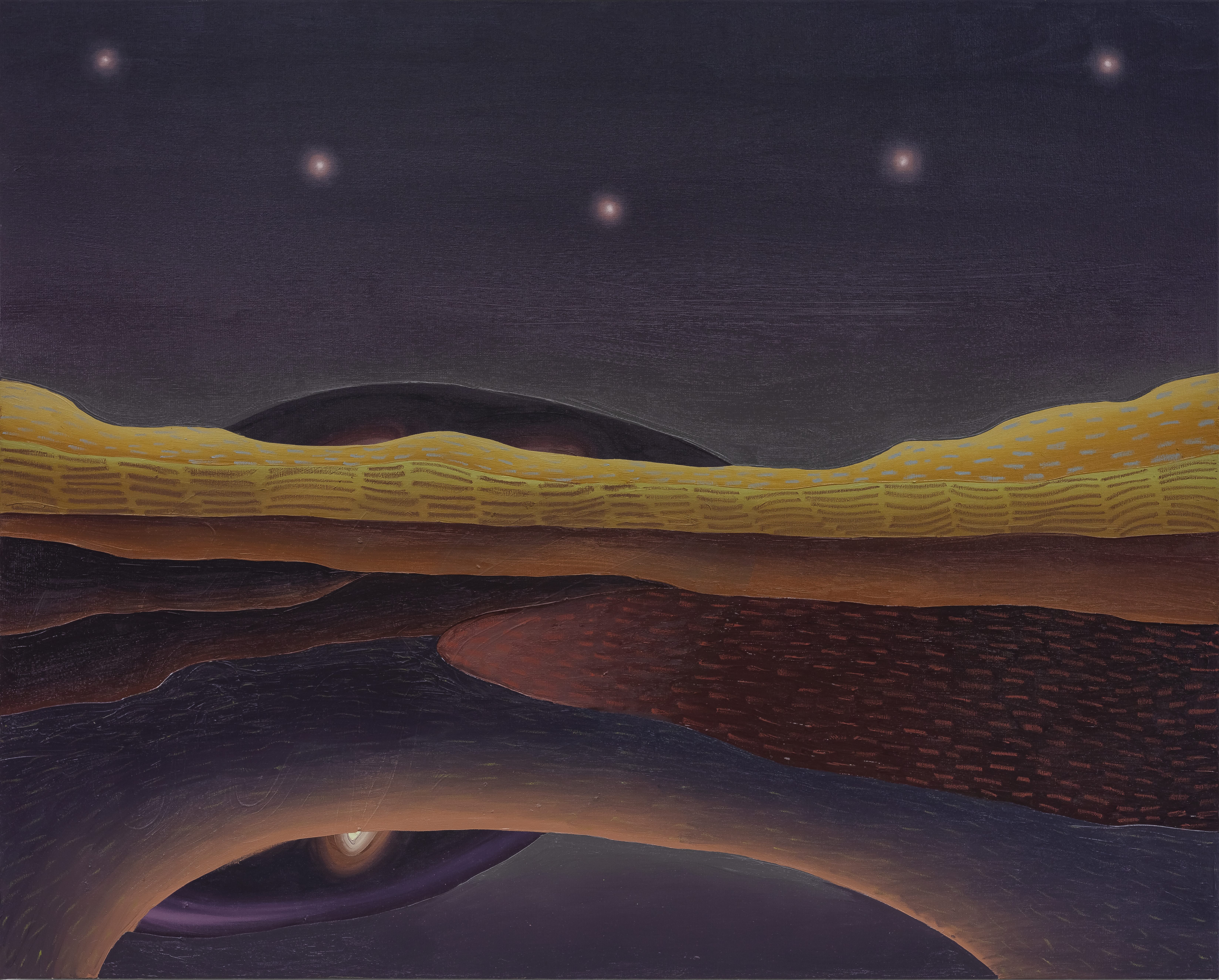 Rafael Chavez, A mesma estrela que brilha aqui, brilha lá III, 2026. © Cortesia Casa Triângulo / Filipe Berndt