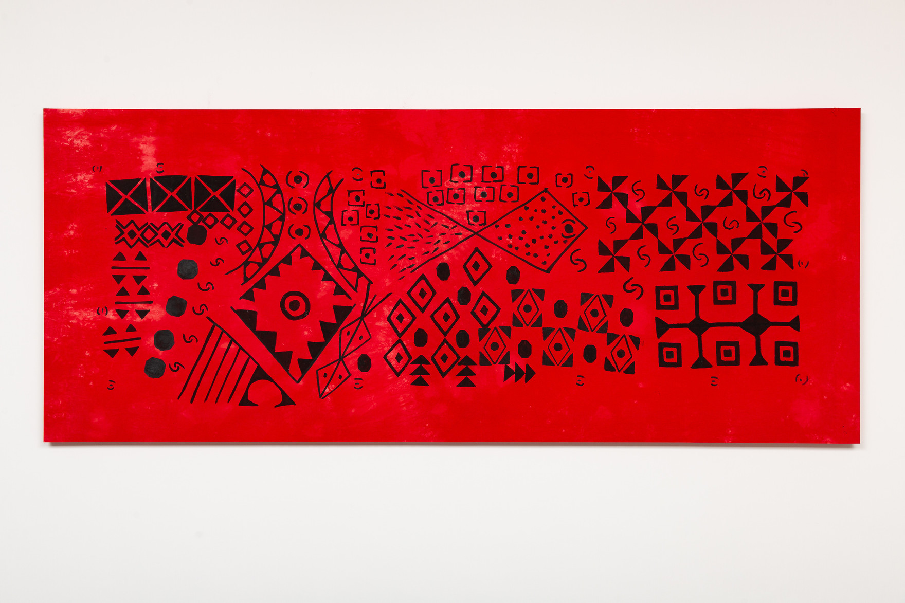 Kaya Agari, "Kurâ Kywenu, Ywenu (Pintura dos Kurâ, minha pintura)", 2024 (foto: Samuel Esteves)