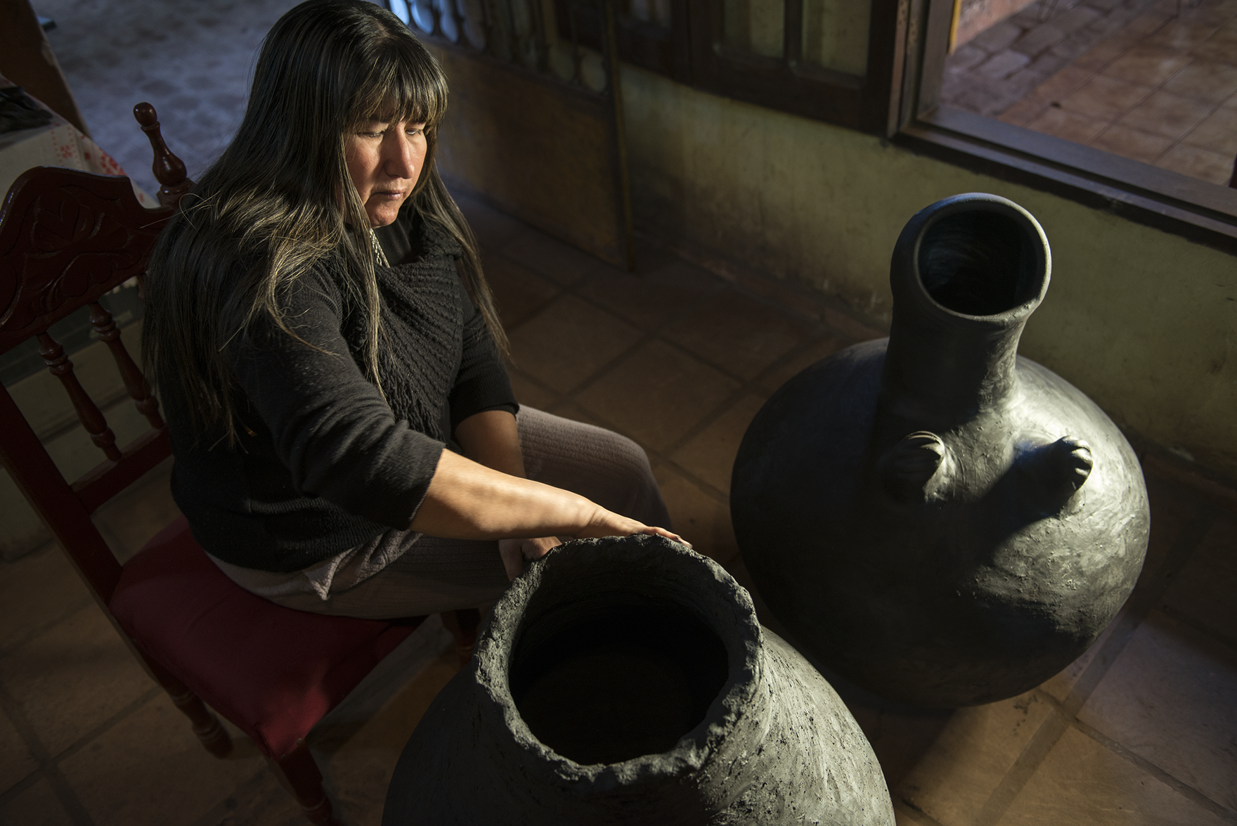 The artist Julia Isidrez, represented by the gallery Gomide&Co. Photo: Fernando Allen
