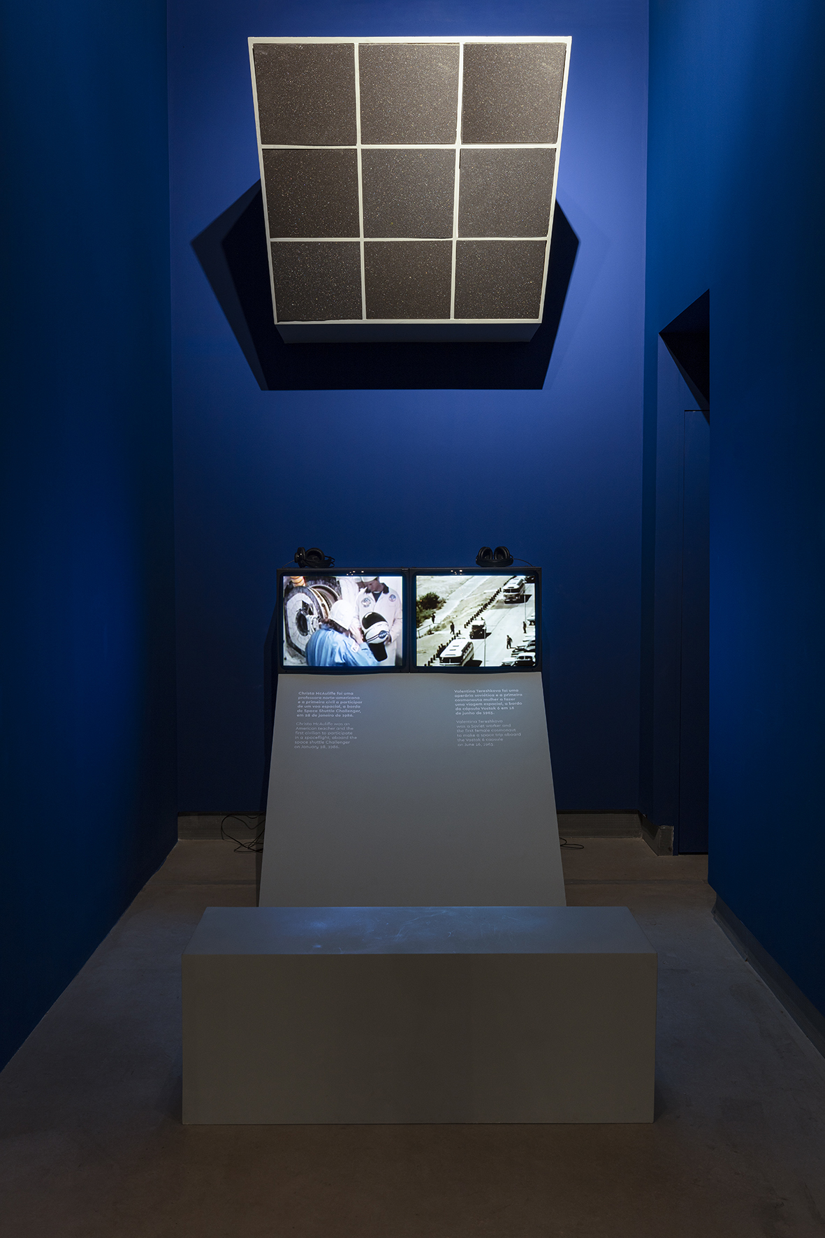 Mayana Redin, Astronauta e Cosmonauta, 2016-2023, Era uma vez: visões do céu e da terra. Pina Contemporânea, São Paulo. Photo: Isabella Matheus