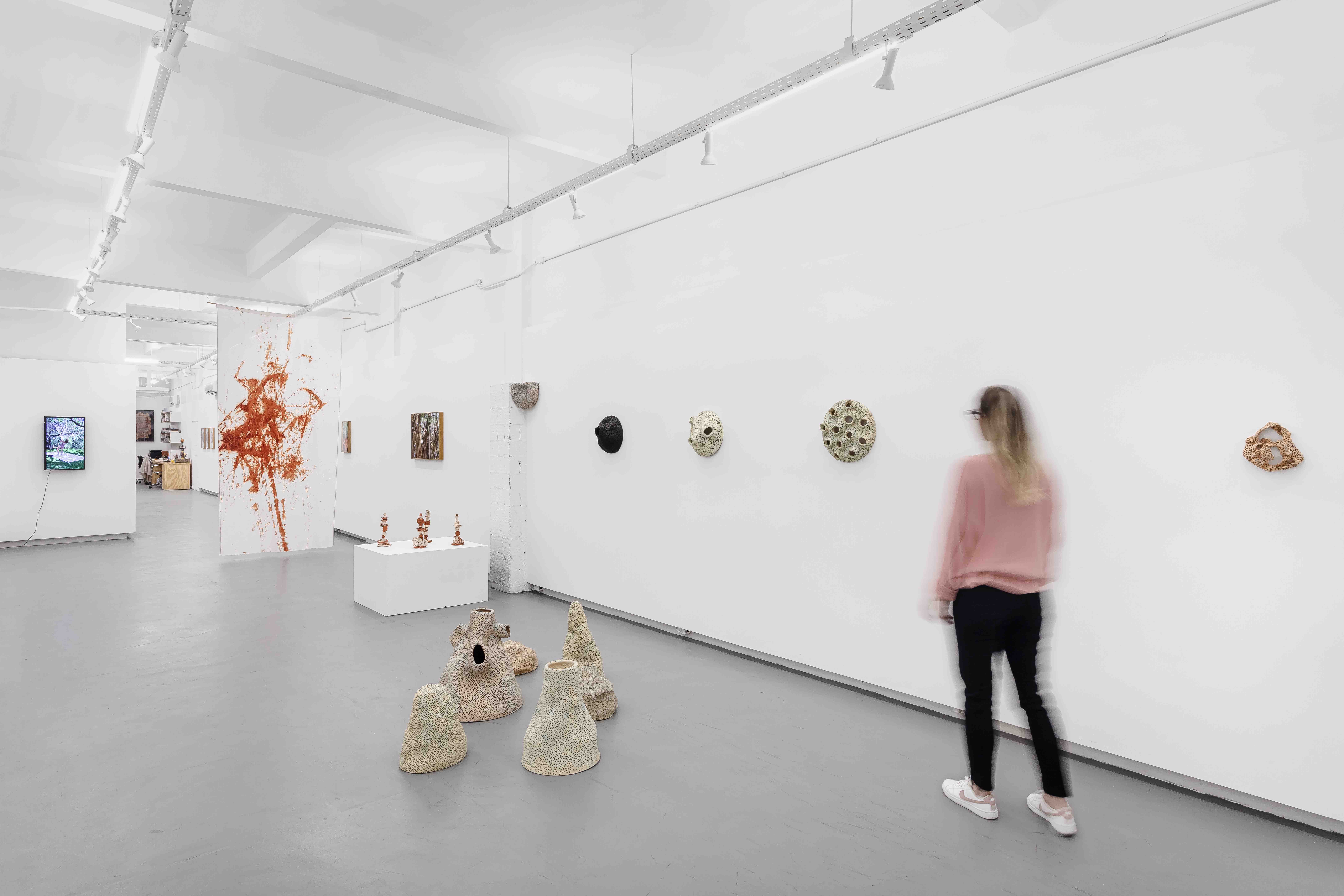 "Entroncamento" exhibition at Janaina Torres gallery in 2023. Photo: Filipe Berndt