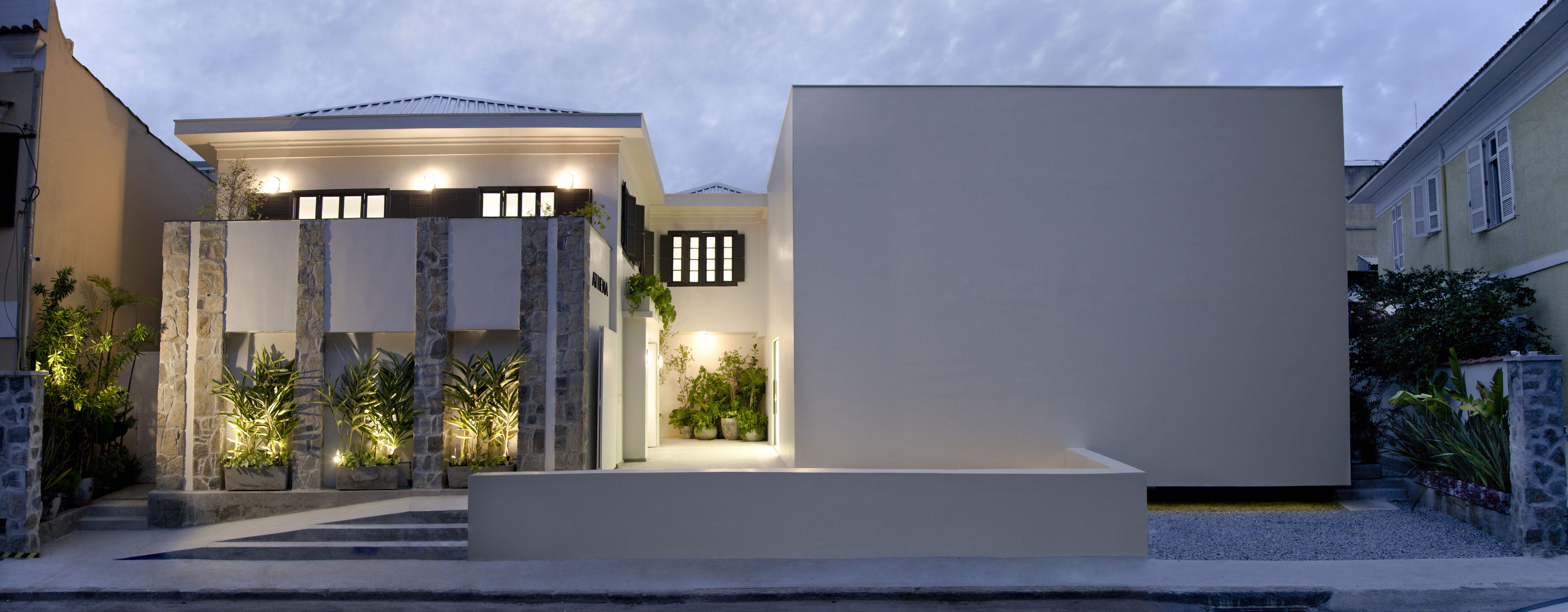 Athena Gallery headquarters, located in the Botafogo neighborhood, in Rio de Janeiro. Photo: Courtesy