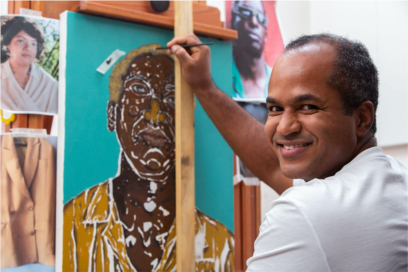 Portrait of Dalton Paula. Photo: courtesy of Cerrado Galeria