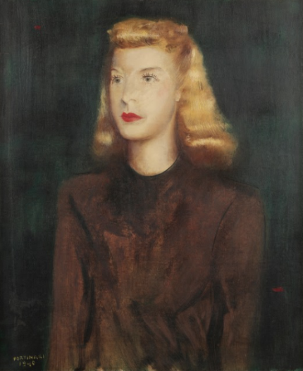 "Retrato de D. Fifi Assunção" (1940), Candido Portinari – adquirida pela Pinacoteca em 1978 (Foto: Pinacoteca de São Paulo / Divulgação)