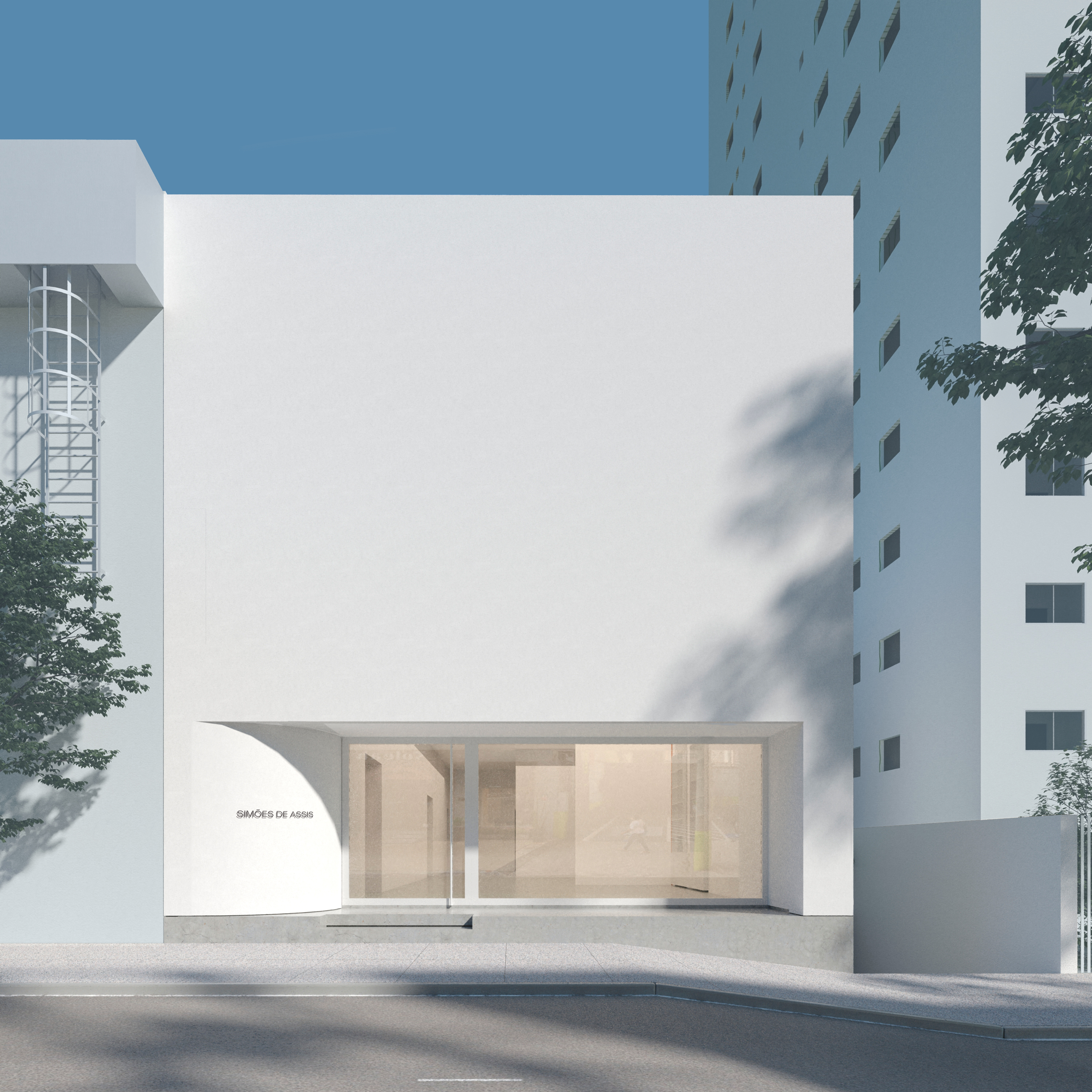 Fachada da Simões de Assis São Paulo