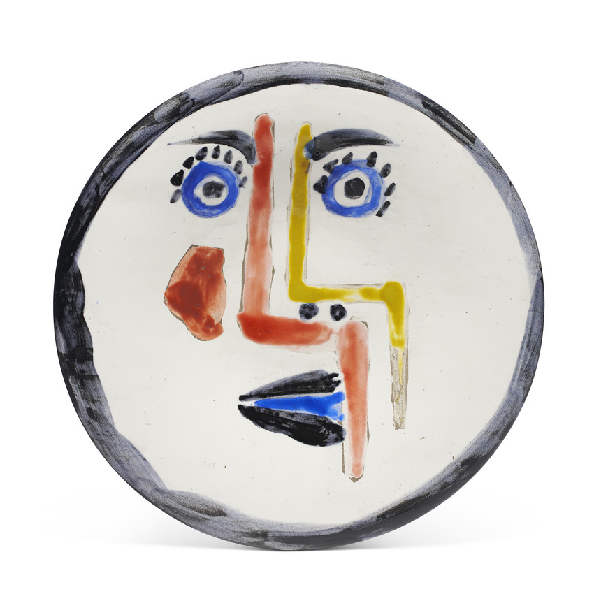 Pablo Picasso, "Visage no. 192 (A.R. 492)", 1963. Photo: Christie’s