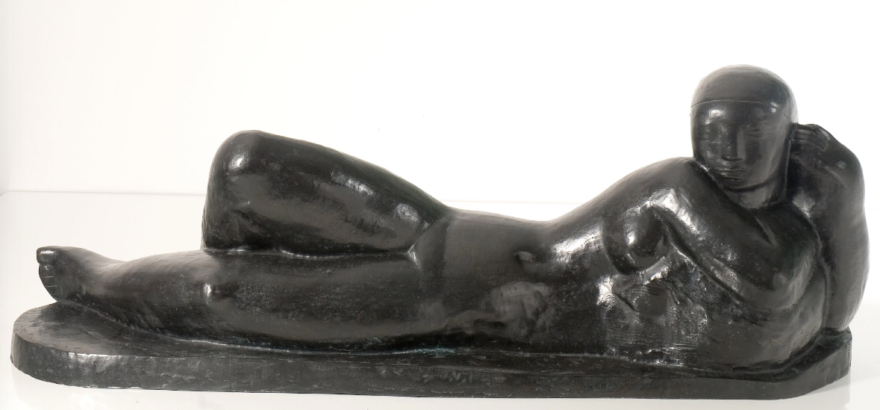 "Mulher reclinada" (1940/1949), Victor Brecheret – adquirida pela Pinacoteca em 1998 (Foto: Pinacoteca de São Paulo / Divulgação)