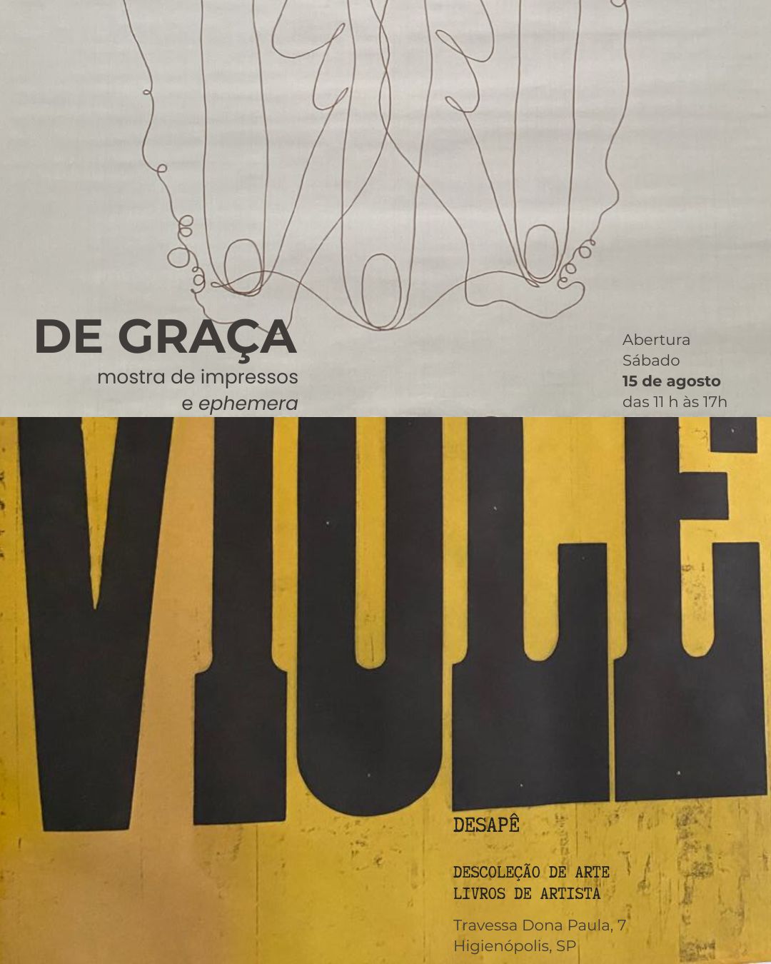 De Graça...(foi)