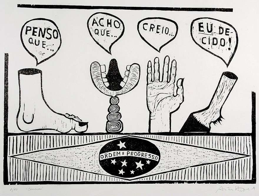 Antonio Henrique Amaral “Consensus", 1967. Foto: Divulgação