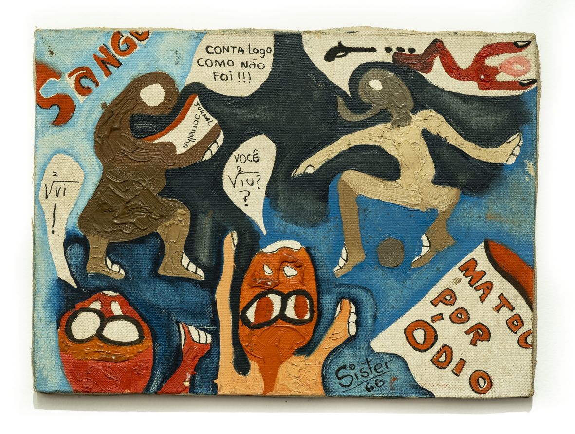 Imagens de uma juventude pop – Pinturas políticas e desenhos da cadeia