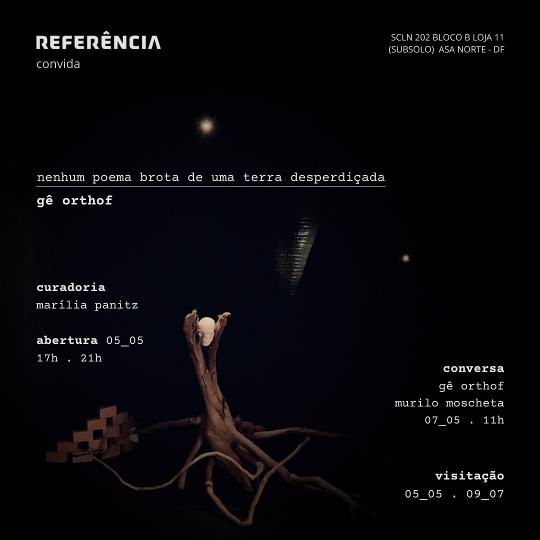 Nenhum poema brota de uma terra desperdiçada